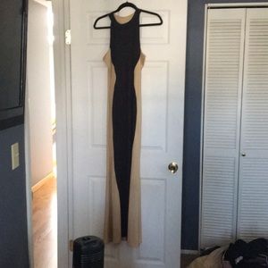 Black and Tan maxi
